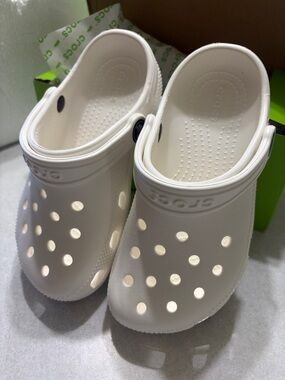 CROCS Kids Classic Clog - White